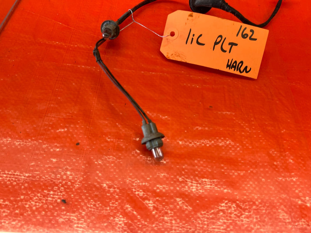 96 98 HONDA CIVIC SEDAN REAR BUMPER LICENSE PLATE WIRE HARNESS WIRING LOOM #1624