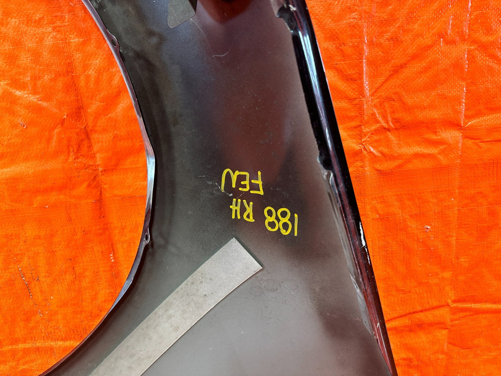 08 15 INFINITI G37 & Q60   2D COUPE   FENDER   PASSENGER RIGHT SIDE   OEM #32911