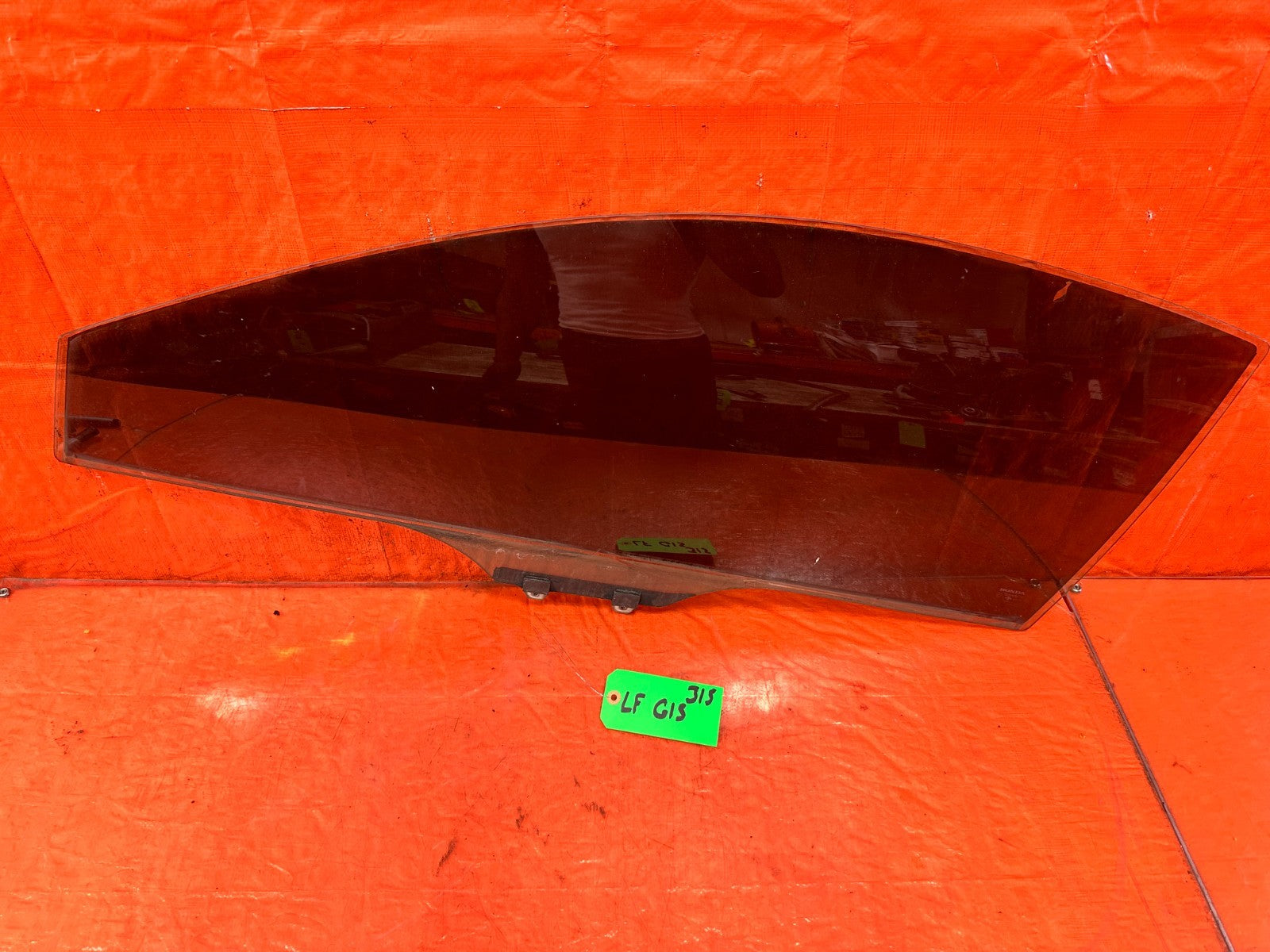 02 06 ACURA RSX   TYPE S & BASE   DRIVER LEFT FRONT DOOR WINDOW GLASS   OEM #3150