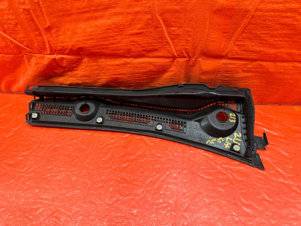 02 05 HONDA CIVIC SI EP3 HATCH   WIPER COWL TRIM   DRIVER LEFT SIDE OEM #2138