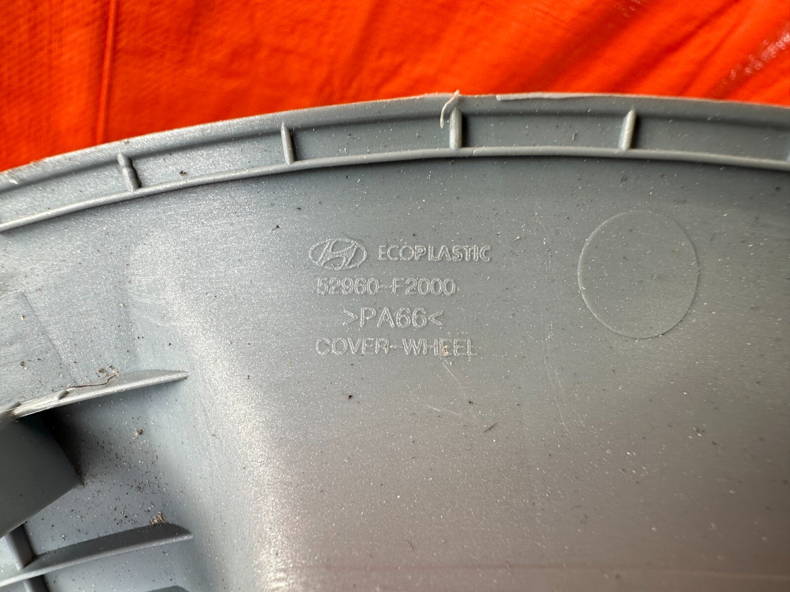 17 20 HYUNDAI ELANTRA NEW PLASTIC FACTORY HUB CAP WHEEL COVER TRIM 52960 F200020