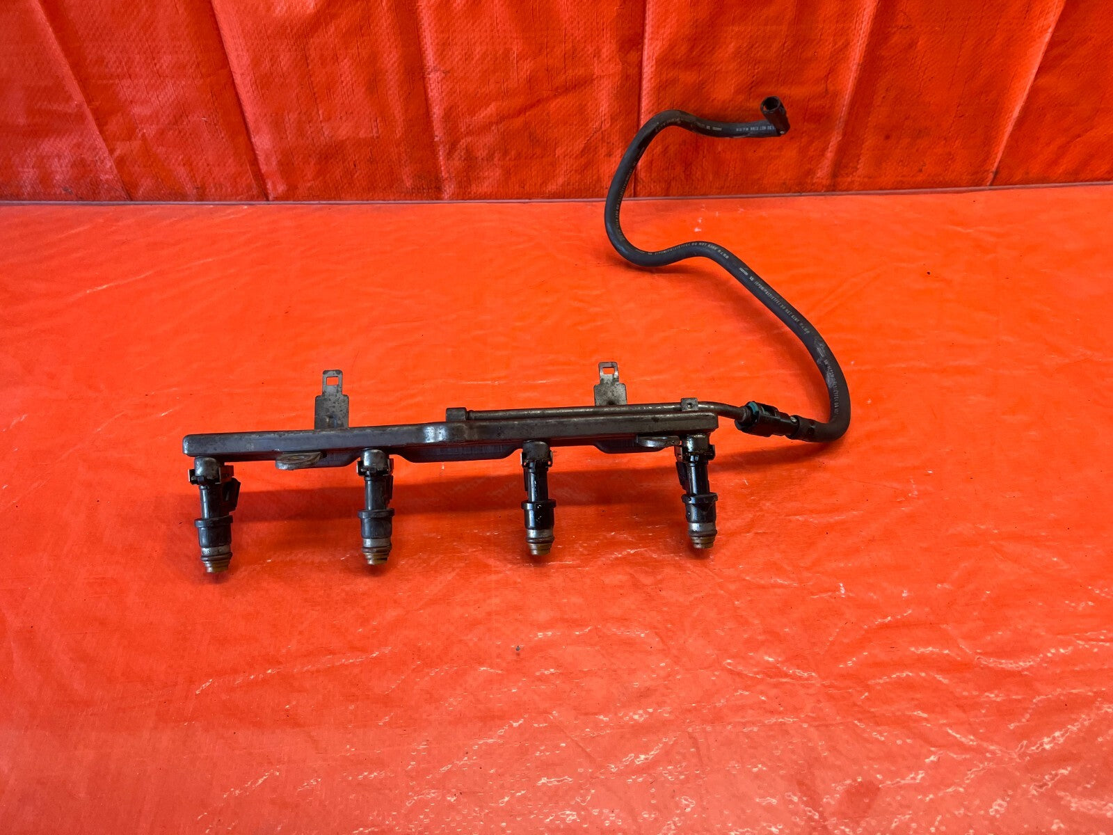 09 14 ACURA TSX 2.4L   K24Z3 FUEL RAIL W/ FACTORY FUEL INJECTORS   OEM #1598