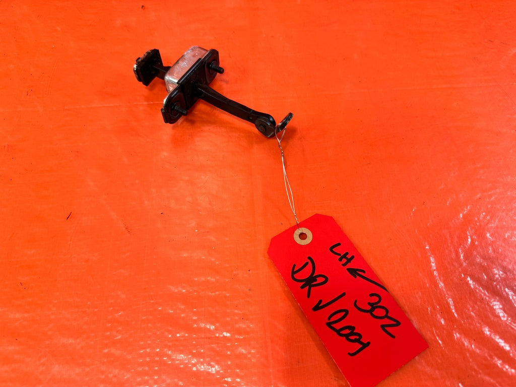 10 16 HYUNDAI GENESIS COUPE DRIVER LEFT DOOR CHECKER HINGE ARM STOPPER #3020