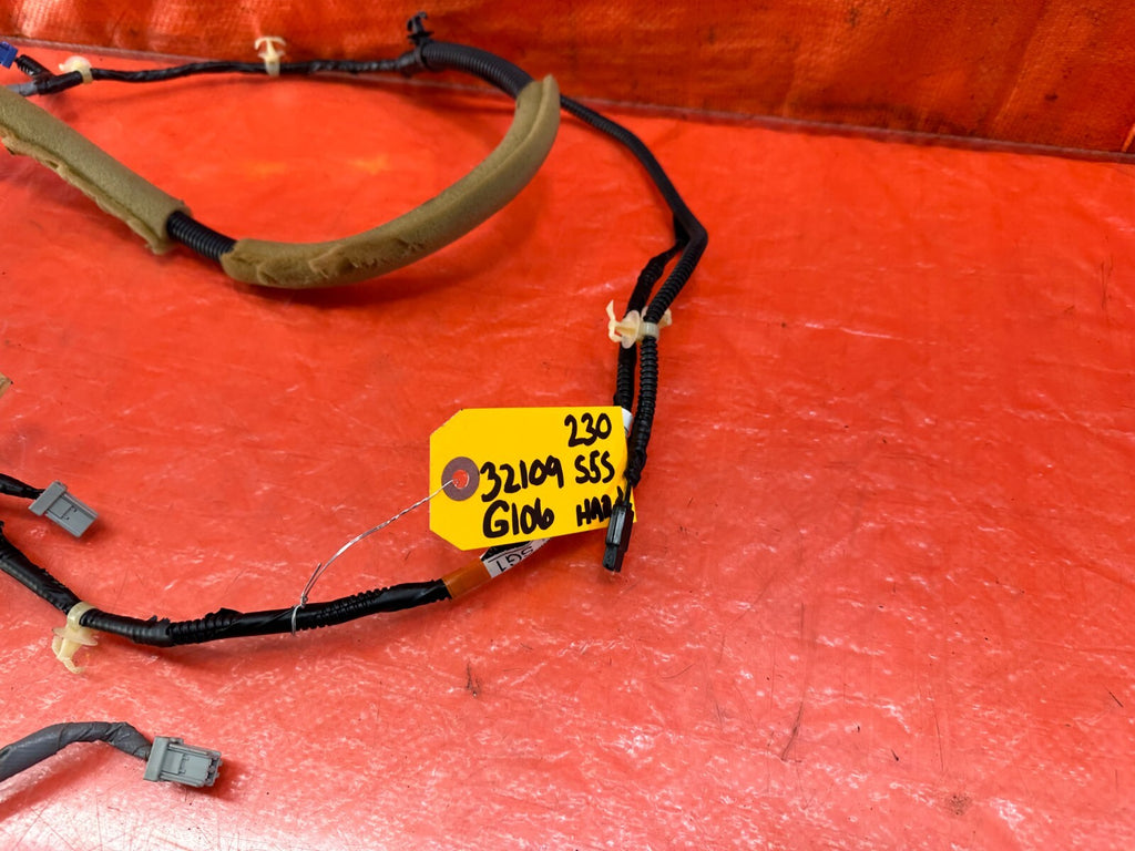 02 05 HONDA CIVIC SI EP3 HATCH TAIL GATE DECK LID REAR HATCH WIRE HARNESS #2301