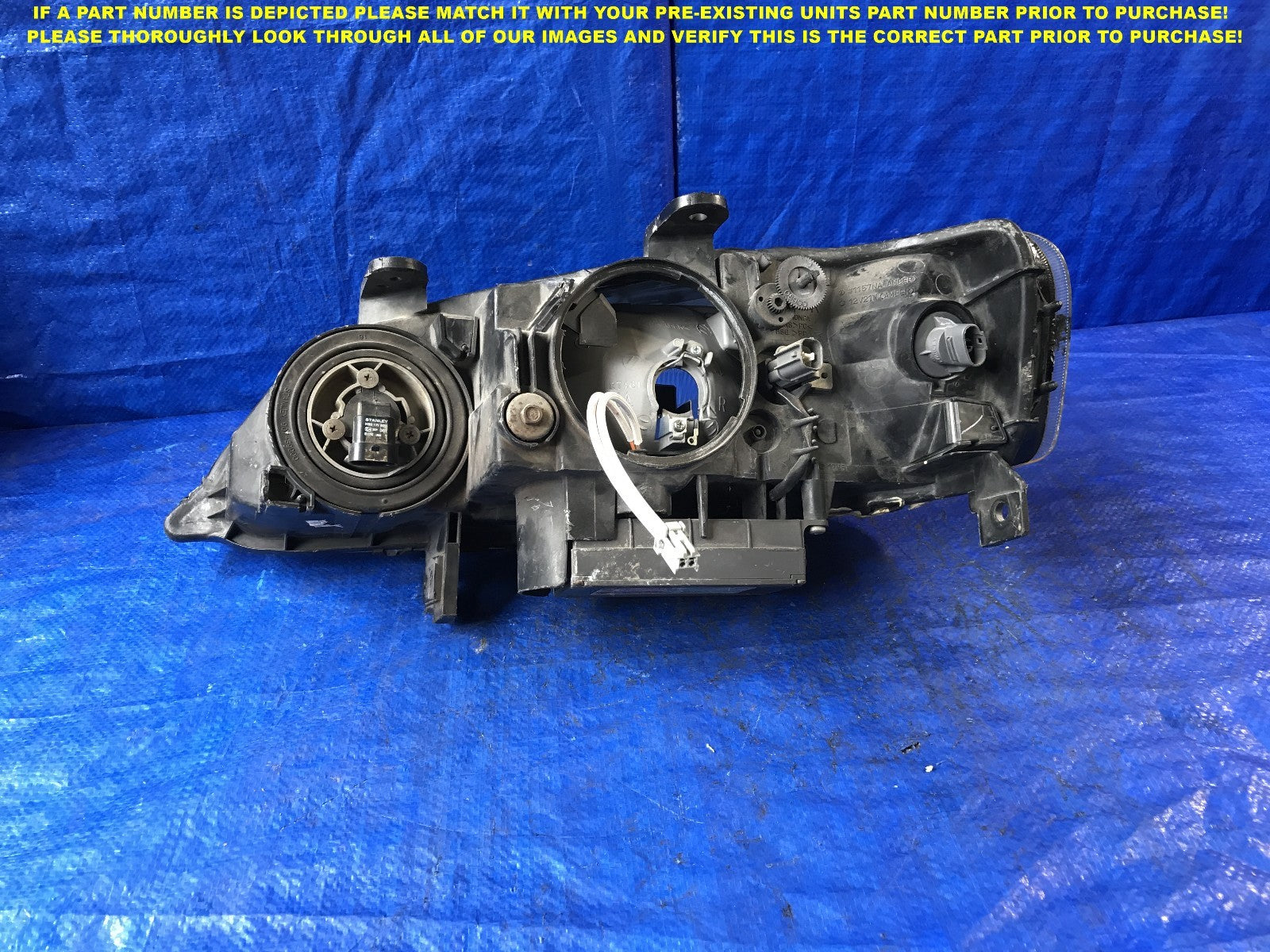 OEM 1999 2000 2001 99 00 01 ACURA TL PASSENGER RIGHT HEADLIGHT R RH  7