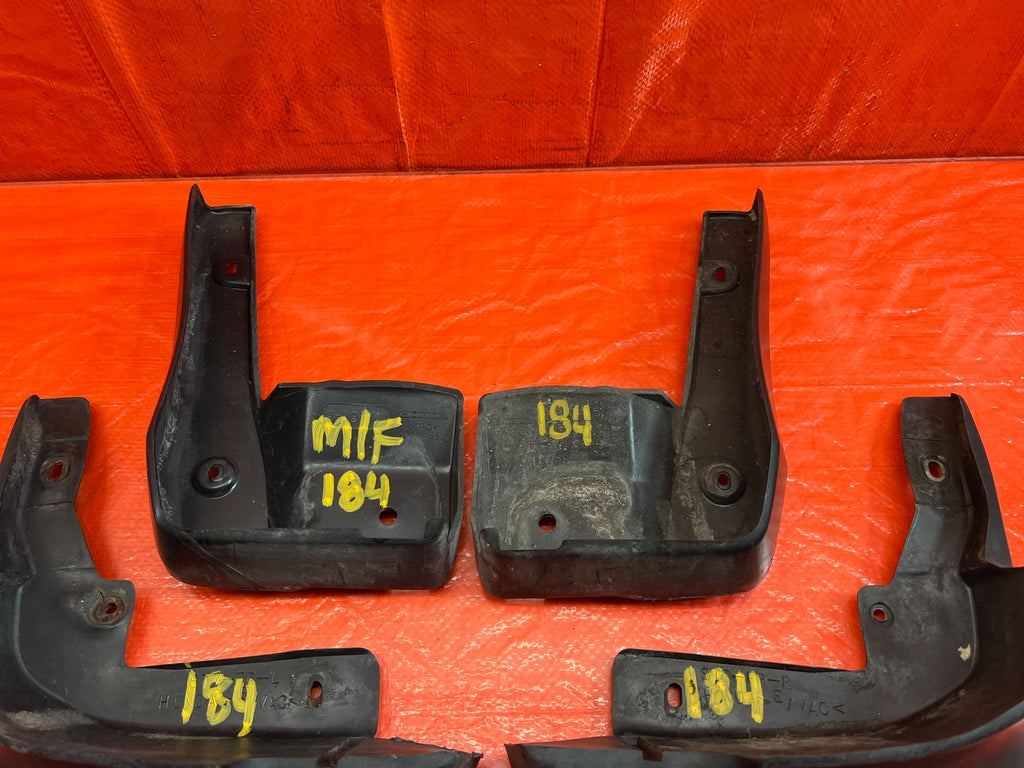 18 21 HONDA ACCORD   MUD FLAP / SPLASH GUARD SET LEFT & RIGHT FRONT REAR OEM 18411