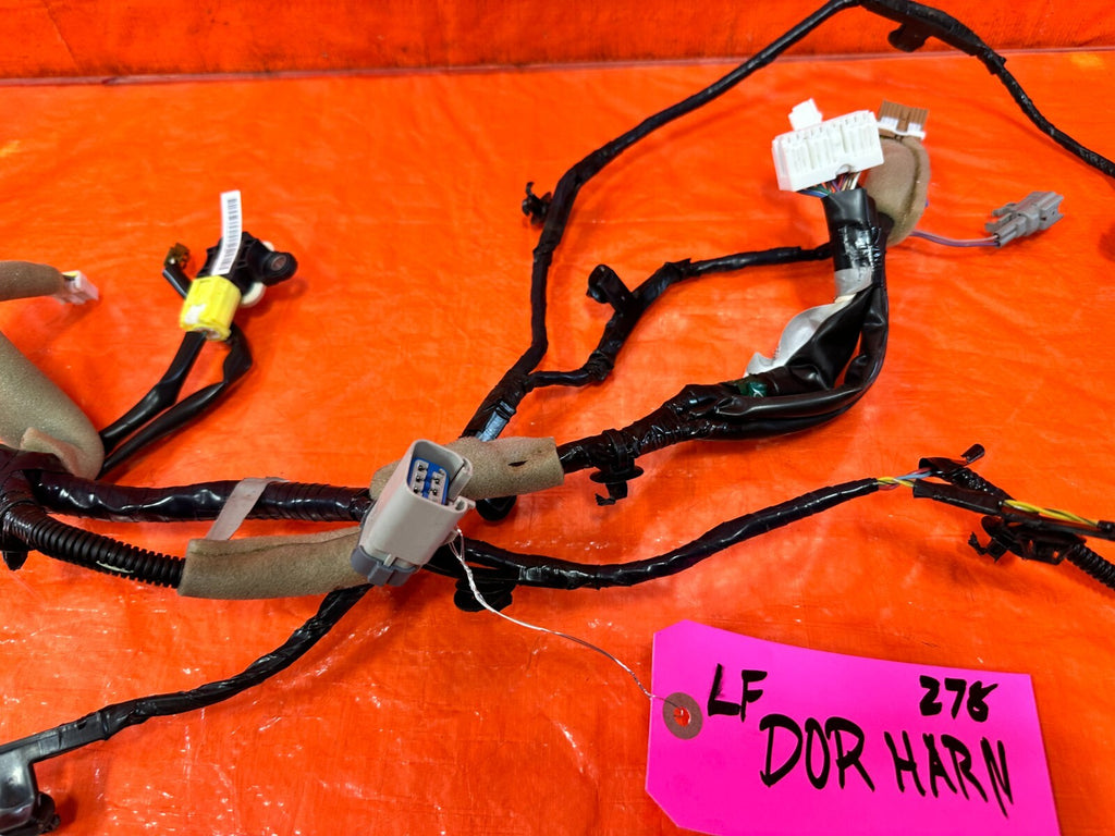 2013 13 INFINITI G37 S CONVERTIBLE   DRIVER LEFT FRONT DOOR WIRE HARNESS OEM 2782
