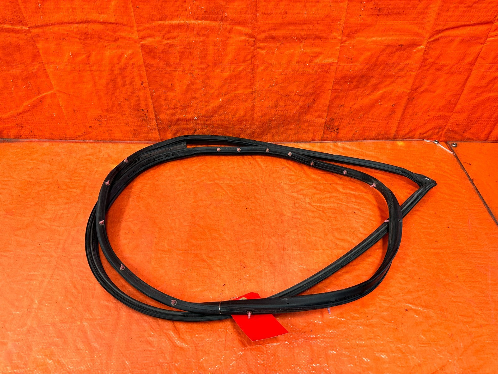 03 05 LANCER EVOLUTION EVO VIII IX 8 9   RIGHT FRONT  DOORWEATHER STRIP OEM EV91