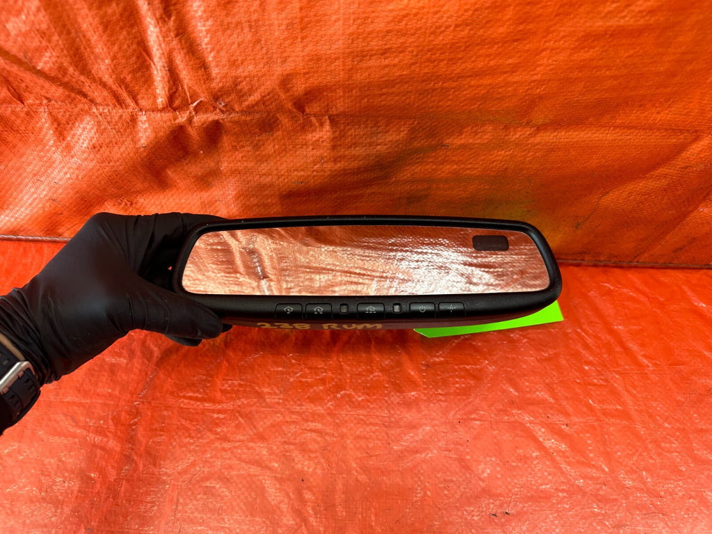 09 13 INFINITI G37 SEDAN   REAR VIEW MIRROR W/ COMPASS   OEM FACTORY #2380