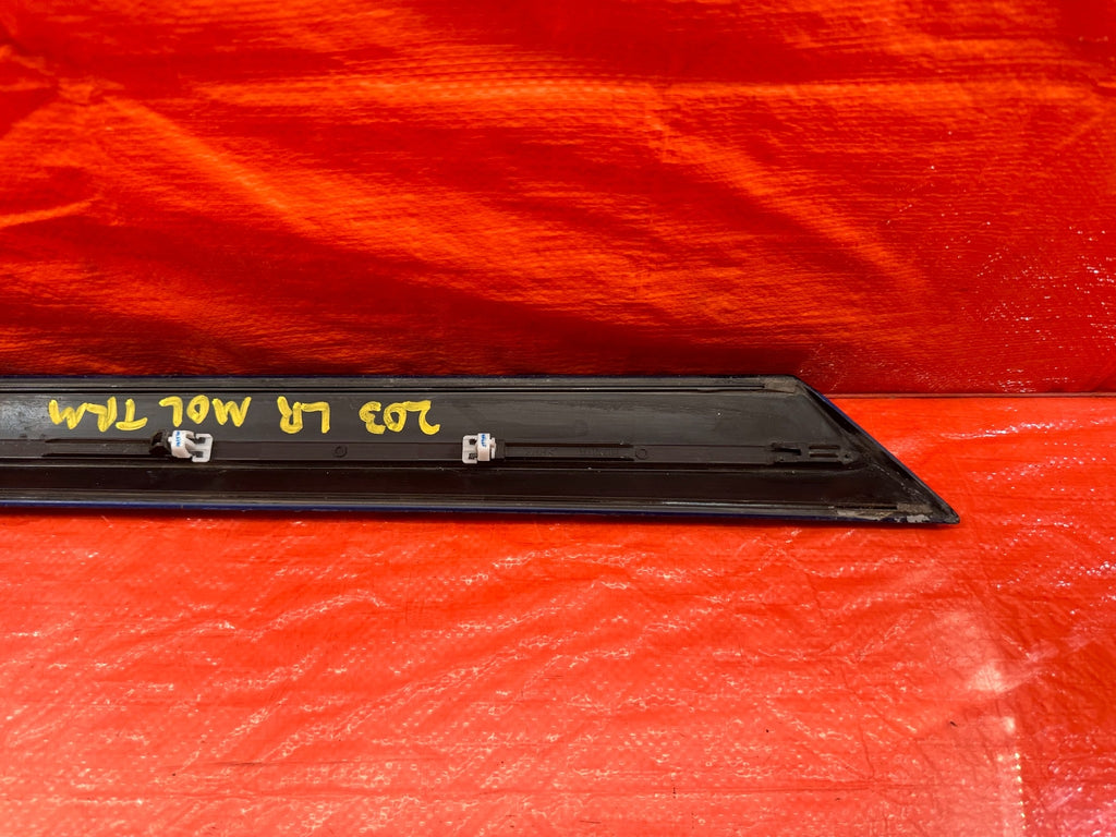 06 11 HONDA CIVIC 4D SEDAN DOOR MOLDING IMPACT STRIP LEFT REAR BLUE OEM #2039