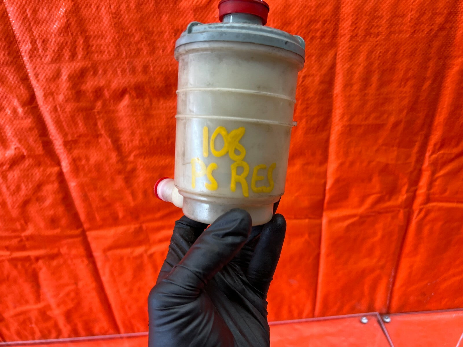 04 08 ACURA TL   POWER STEERING RESERVOIR TANK BOTTLE   OEM FACTORY #1083