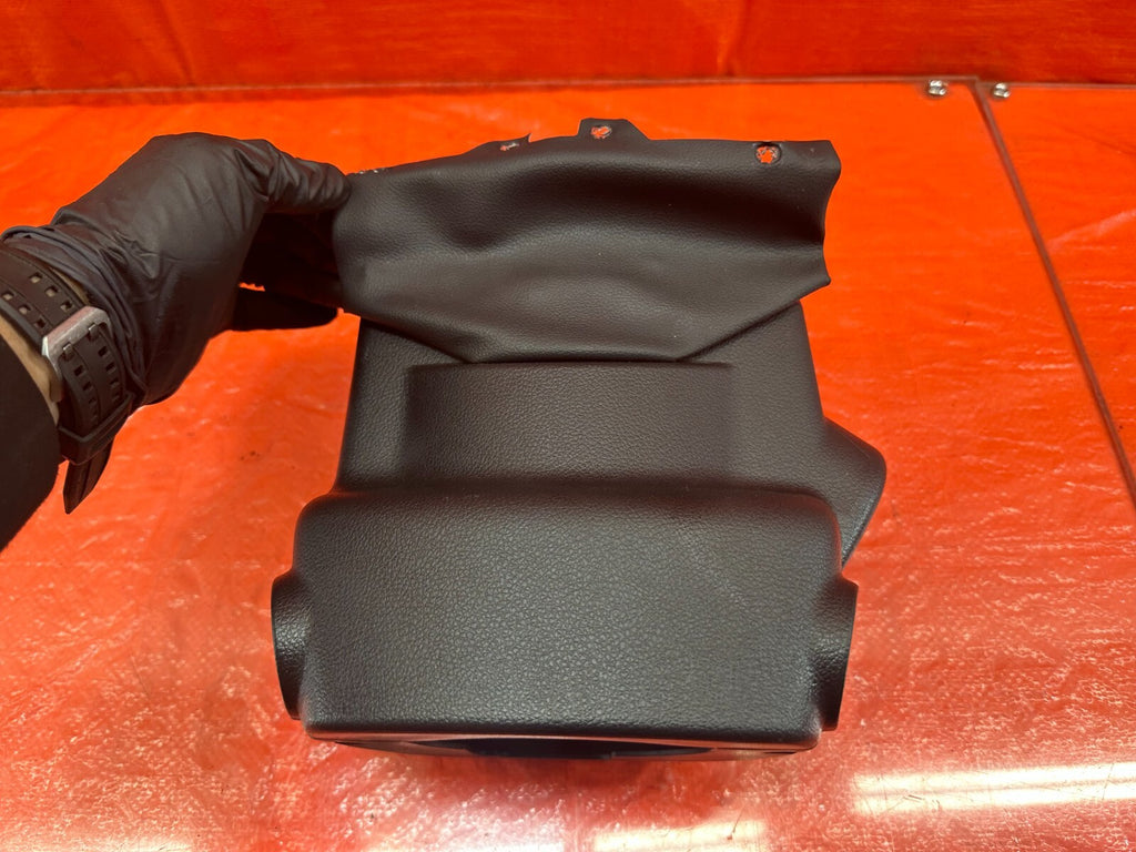 15 21 SUBARU WRX & STI   KEY IGNITION STEERING COLUMN COVER TOP BOTTOM OEM #1825