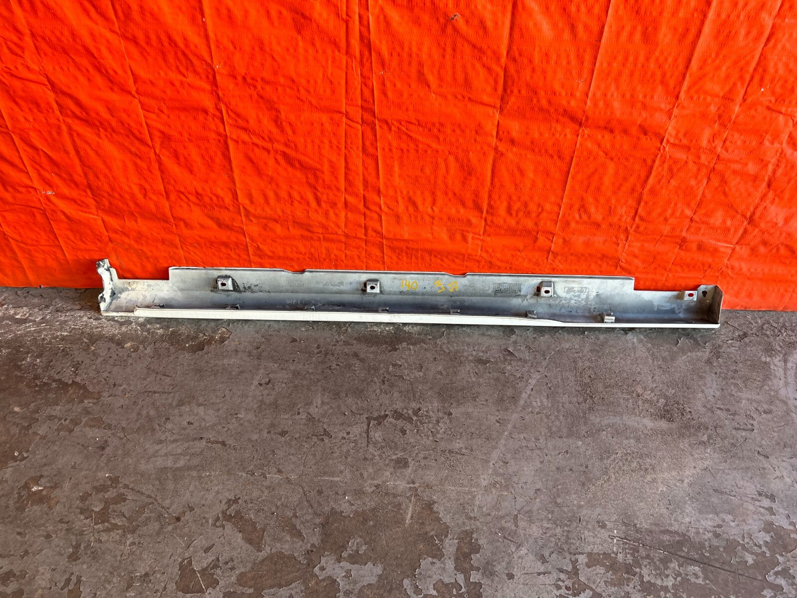 02 04 ACURA RSX   SIDE SKIRT ROCKER MOLDING TRIM   LEFT SIDE   OEM FACTORY #14010
