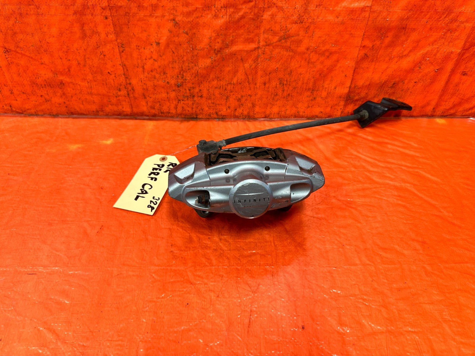 08 15 G37 Q60 14 23 Q50 SPORT   AKEBONO   PASSENGER RIGHT REAR CALIPER OEM 3280