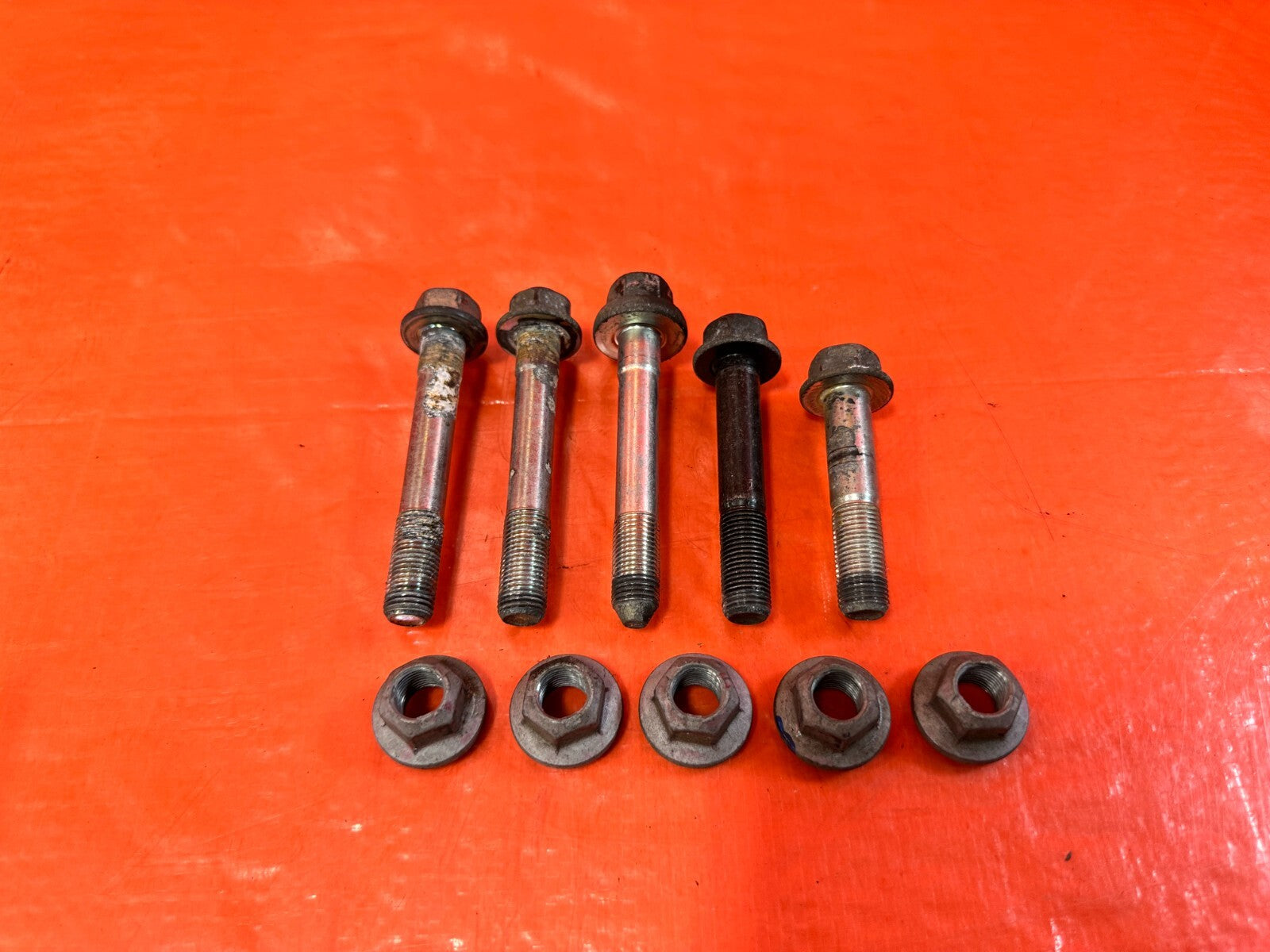 13 20 SUBARU BRZ   REAR UPPER CONTROL ARM BOLTS HARDWARE   OEM FACTORY #2921