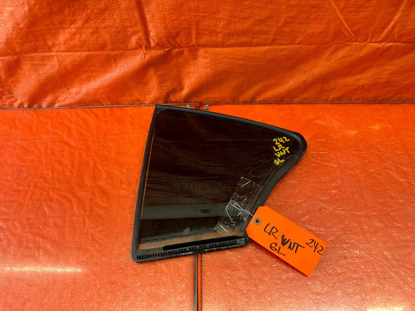 14 17 INFINITI Q50   QUARTER DOOR GLASS WINDOW   DRIVER LEFT REAR   OEM #2420