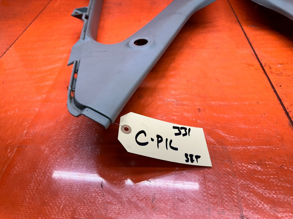 94 01 ACURA INTEGRA 2D LEFT RIGHT REAR INTERIOR C PILLAR TRIM PANEL OEM #3314