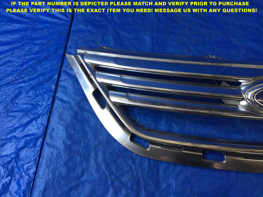 OEM 2011 2012 2013 11 12 13 FORD FIESTA CHROME FACTORY GRILLE AE83 8150 AAW5