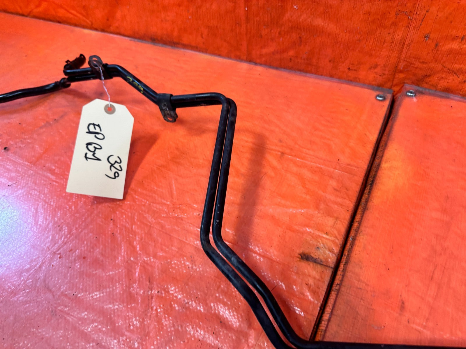 08 15 INFINITI G37 Q60 AUTO TRANSMISSION FLUID COOLER PIPES HOSES LINES #3296