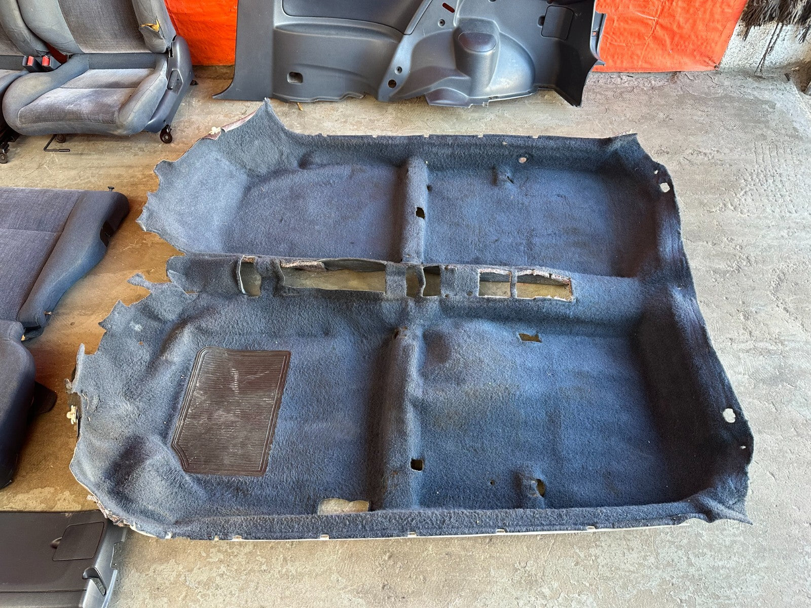 92 95 HONDA CIVIC HATCHBACK EG BLUE INTERIOR CONVERSION SEATS DOOR PANELS DASH1