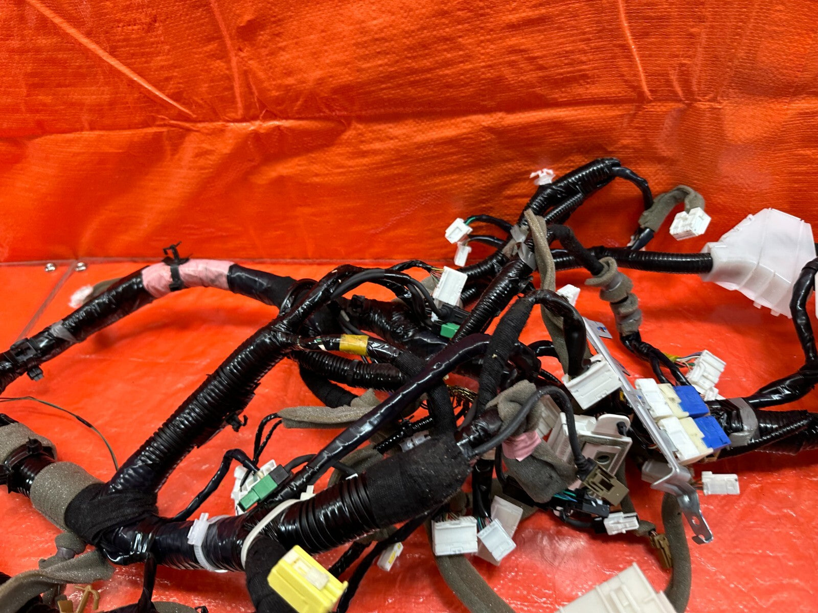 2017 INFINITI Q50 RED SPORT 400 INTERIOR DASHBOARD DASH WIRING WIRE HARNESS #18510