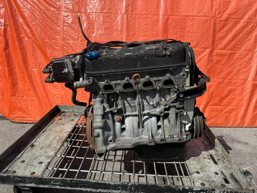88 91 HONDA CIVIC SI   D16A6 D16A D16   ENGINE MOTOR LONG BLOCK   COMP TEST 1809