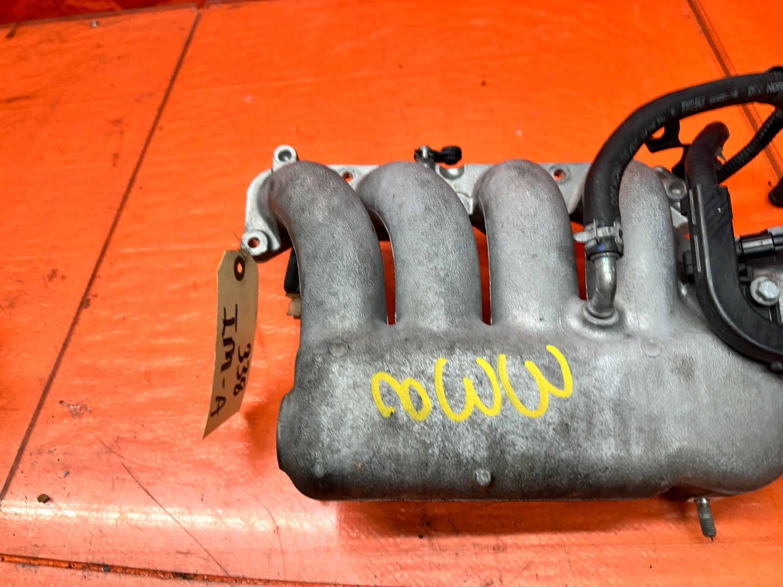 04-05 ACURA TSX 2.4L K24A2 ALUMINUM INTAKE MANIFOLD OUTER PLENUM OEM #33810