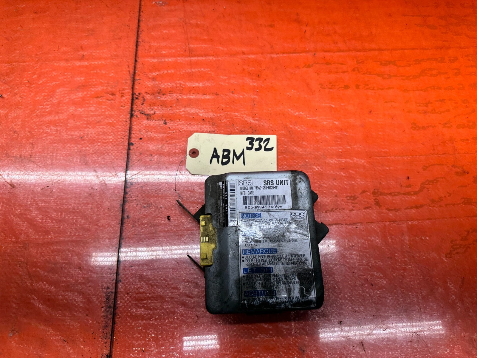 92 96 HONDA PRELUDE   77960 SS0 H92   OEM #3324