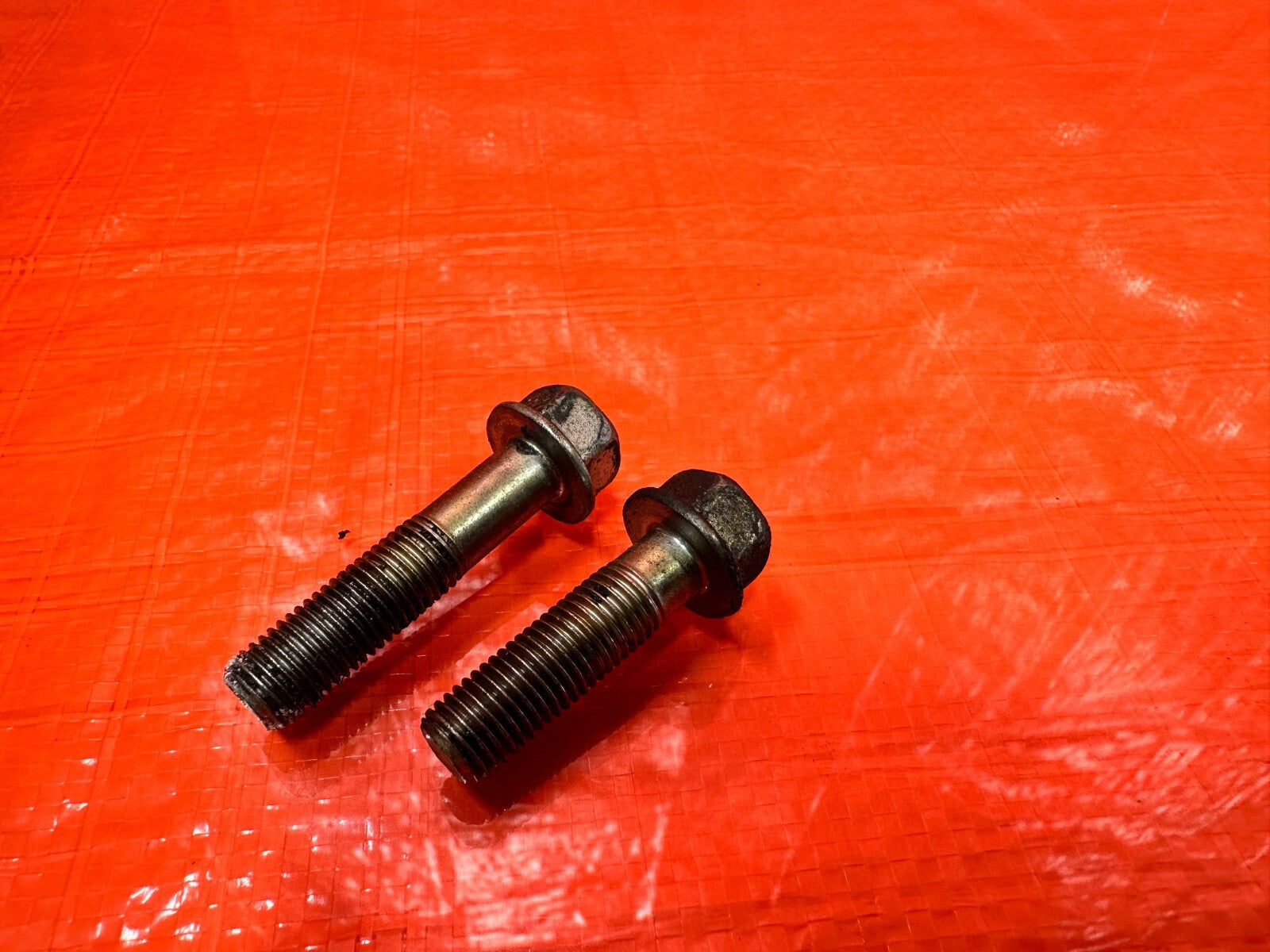 97 01 HONDA PRELUDE AUTOMATIC TRANSMISSION ONLY   STARTER BOLTS HARDWARE OEM 2634