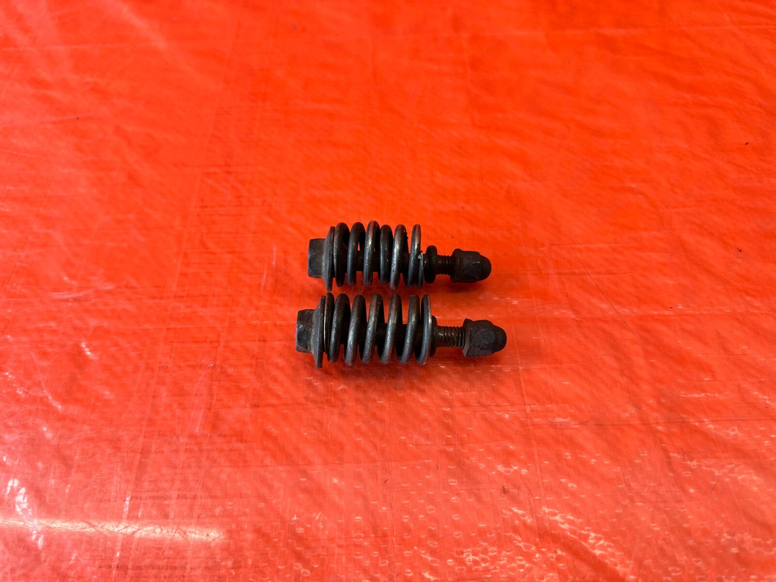 90 01 ACURA INTEGRA EXHAUST MANIFOLD FLANGE FLEXIBLE JOINT BOLTS & SPRINGS #EJ80