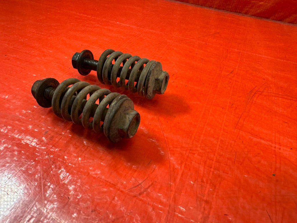 92 00 HONDA CIVIC EXHAUST MANIFOLD FLANGE BOLTS SPRING & NUTS HARDWARE OEM #2184