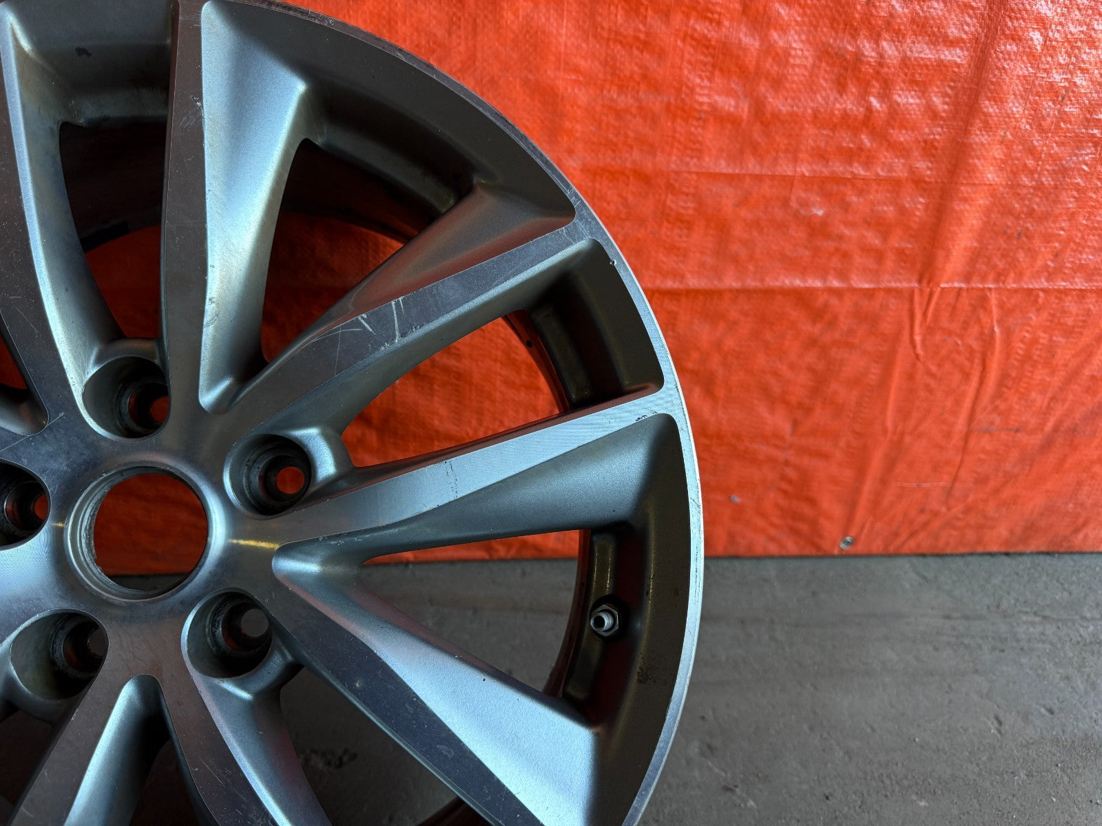 14 24 INFINITI Q50   10 SPOKE WHEEL RIM   17x7.5   +45   OEM FACTORY   #3162