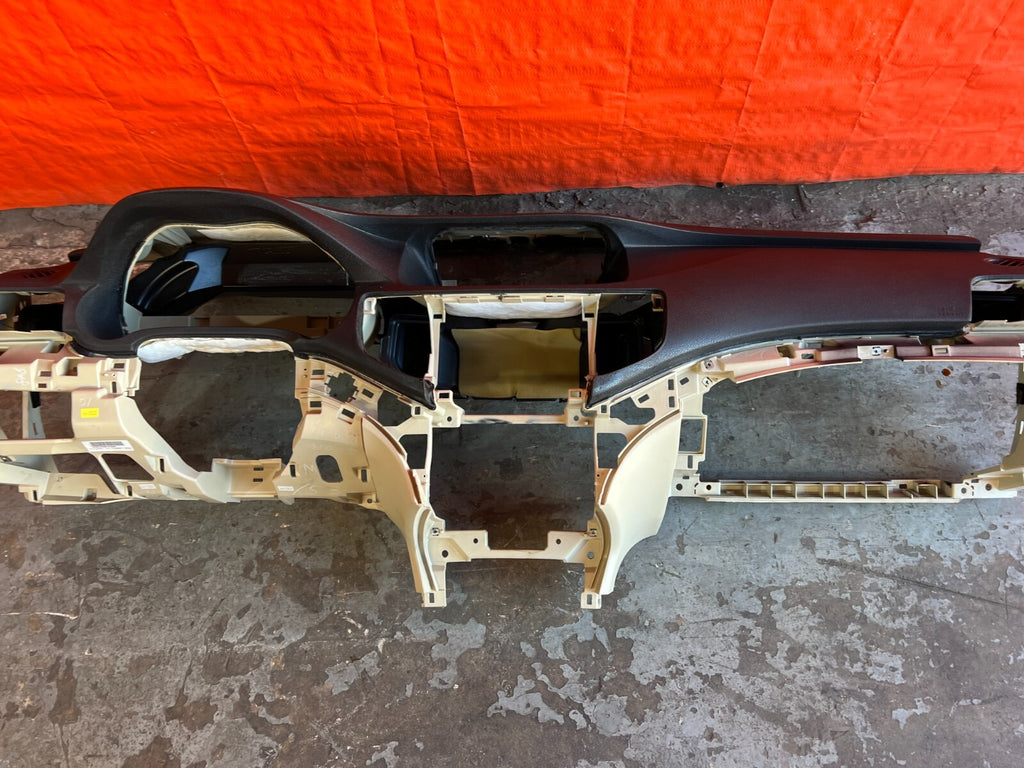 09 14 ACURA TSX   DASHBOARD PANEL DASH BOARD   BLACK & IVORY TRIM   OEM #1585