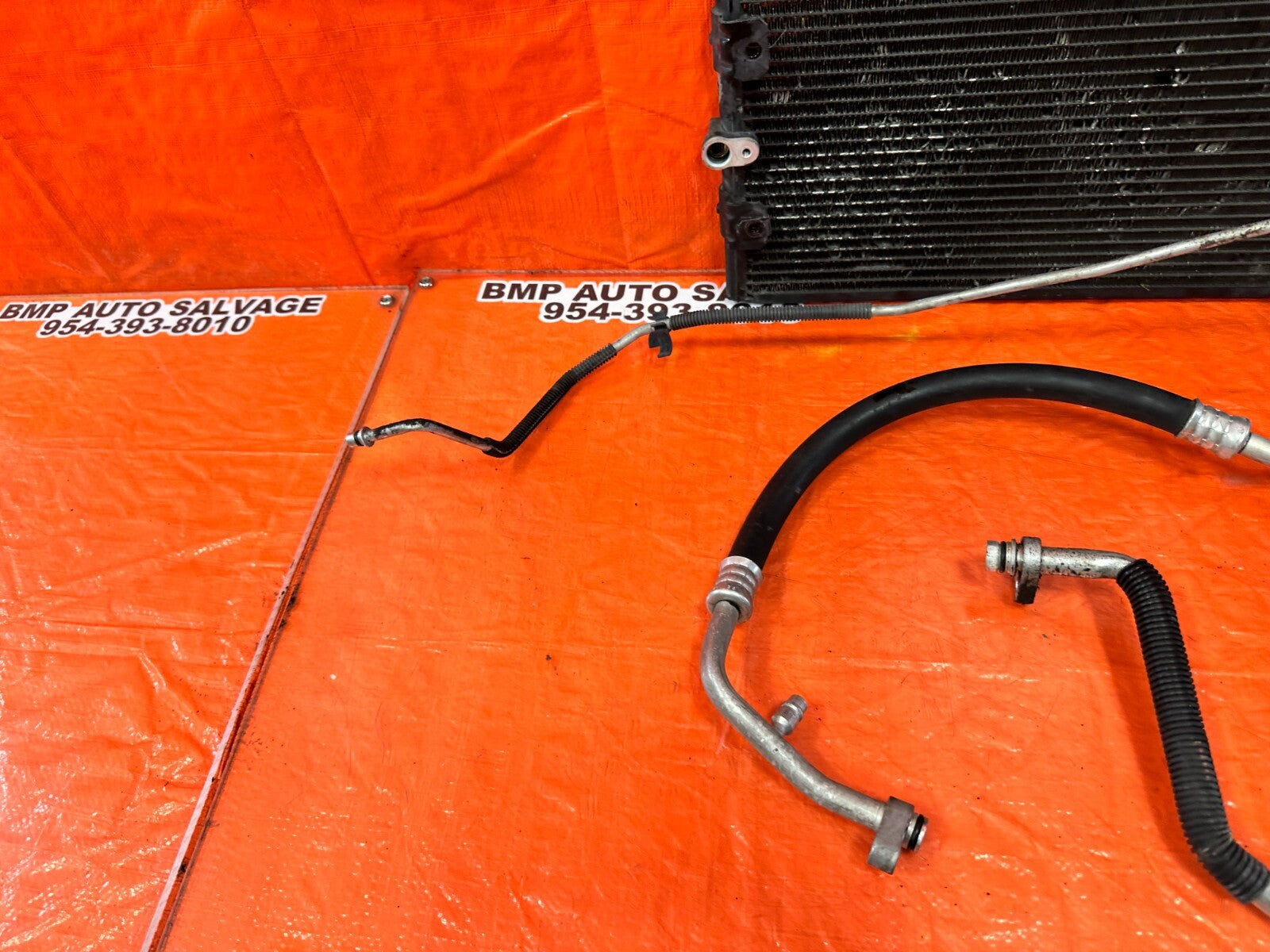 2002 02 LEXUS SC430   AC LINE SET LINES PIPES HOSES W/ CONDENSER OEM FACTORY 2619