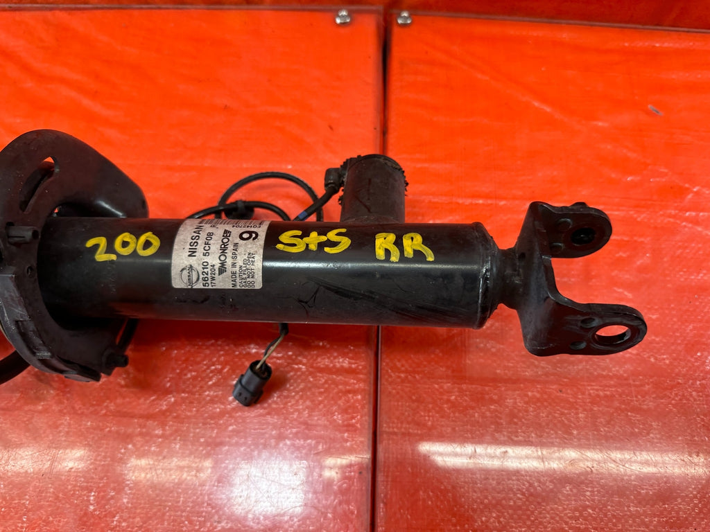 18 20 INFINITI Q50 Q60 RED SPORT 400   RWD   RIGHT REAR SHOCK & SPRING OEM #2005