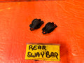 08 15 INFINITI G37 & Q60 COUPE   LEFT & RIGHT REAR SWAY BAR BRACKETS   OEM #3280