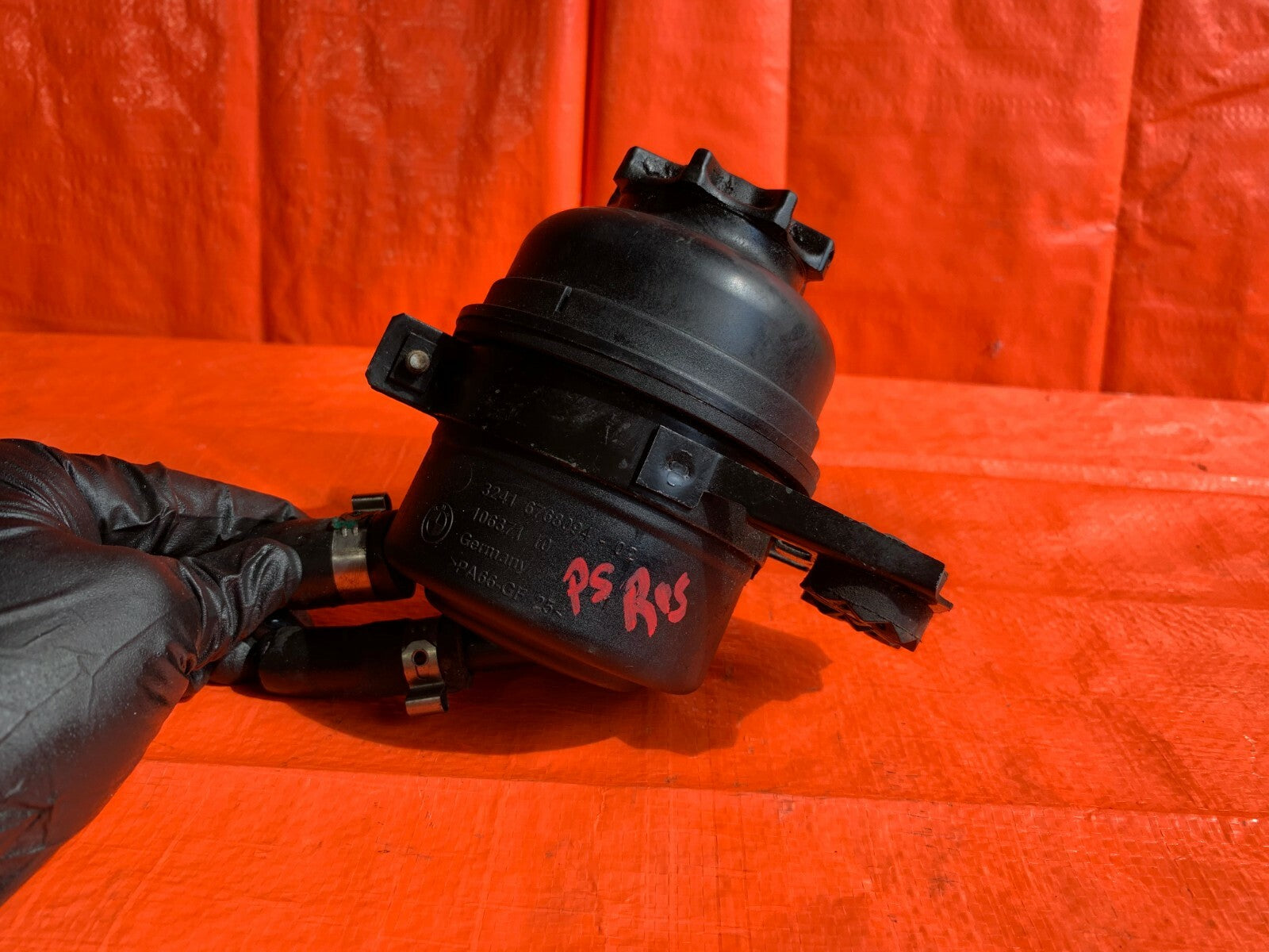OEM 2007 BMW 335Xi 335i AWD SEDAN POWER STEERING FLUID RESERVOIR 106371 100