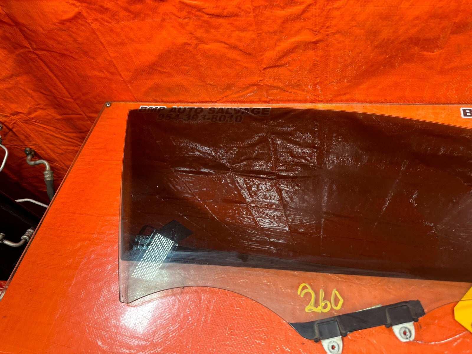 06 11 HONDA CIVIC SEDAN 4 DOOR   PASSENGER RIGHT FRONT GLASS OEM OE FACTORY 2604