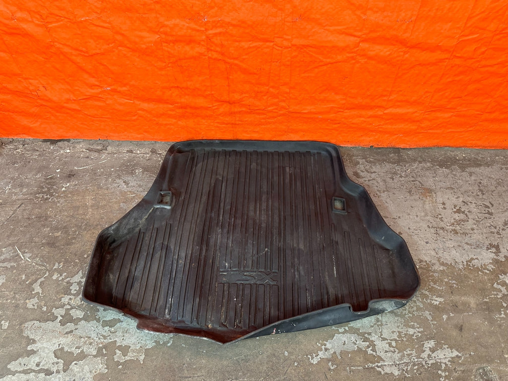 04 08 ACURA TSX   REAR TRUNK FLOOR MAT ALL WEATHER RUBBER LINING   OEM #1960