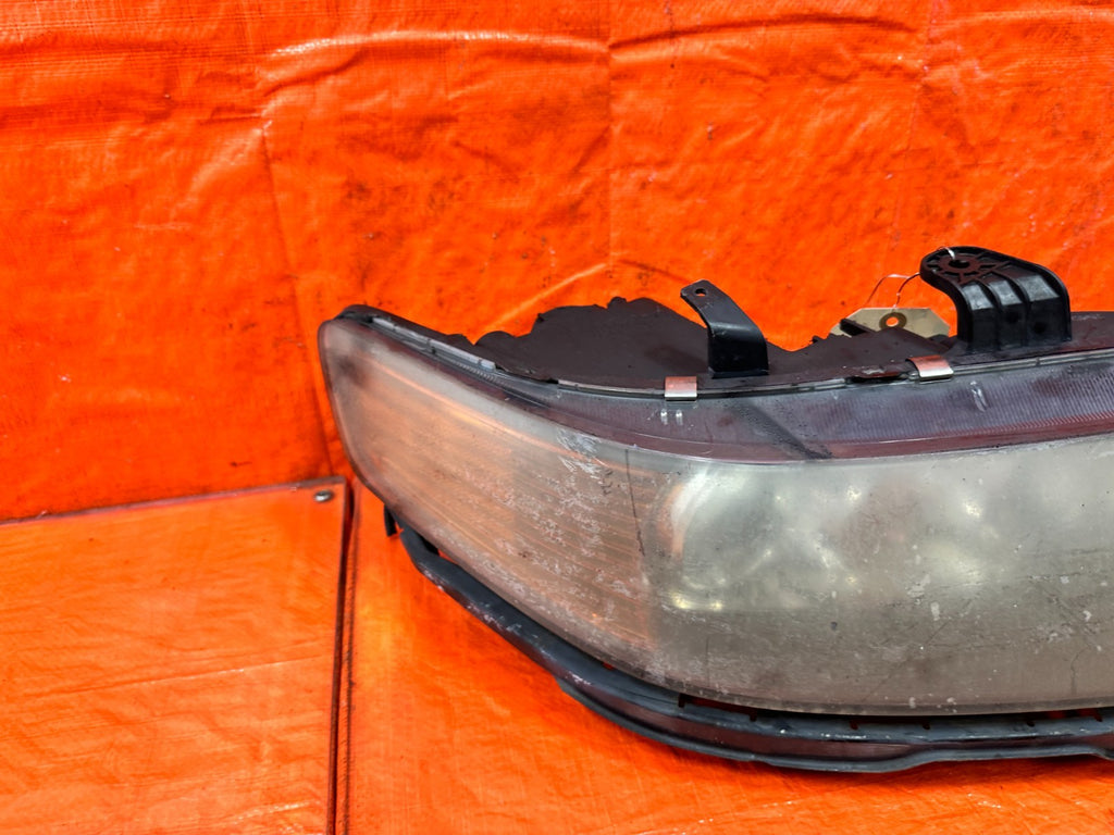 04 05 ACURA TSX LEFT & RIGHT HEADLIGHTS HEADLAMPS W/ BALLASTS  PIG TAILS OEM 32211