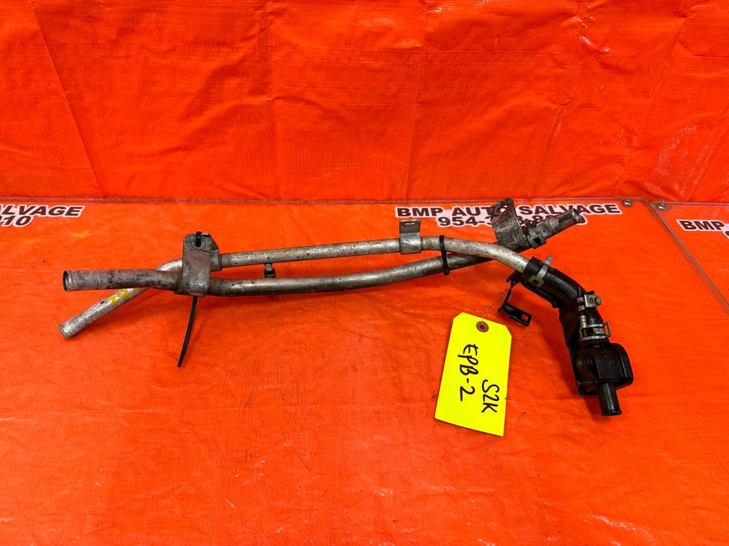 00 09 HONDA S2000   ENGINE BAY FIREWALL ALUMINUM COOLANT LINES TOP & BOTTOM #S2K0