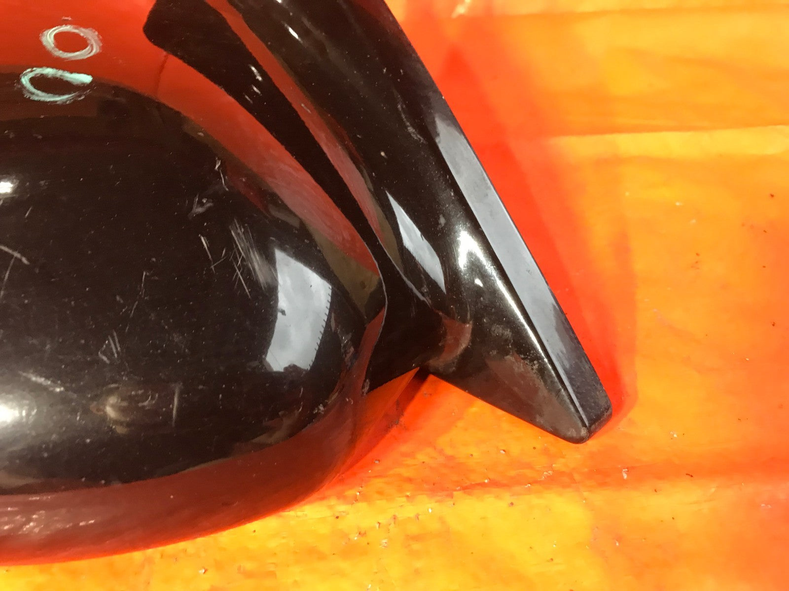 OEM 2000 2001 2002 MITSUBISHI ECLIPSE PASSENGER RIGHT SIDE VIEW MIRROR BLACK PWR1