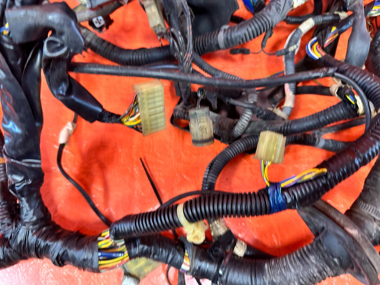 90 91 HONDA CIVIC HATCHBACK INTERIOR FIREWALL CABIN WIRING WIRE HARNESS OEM 32514