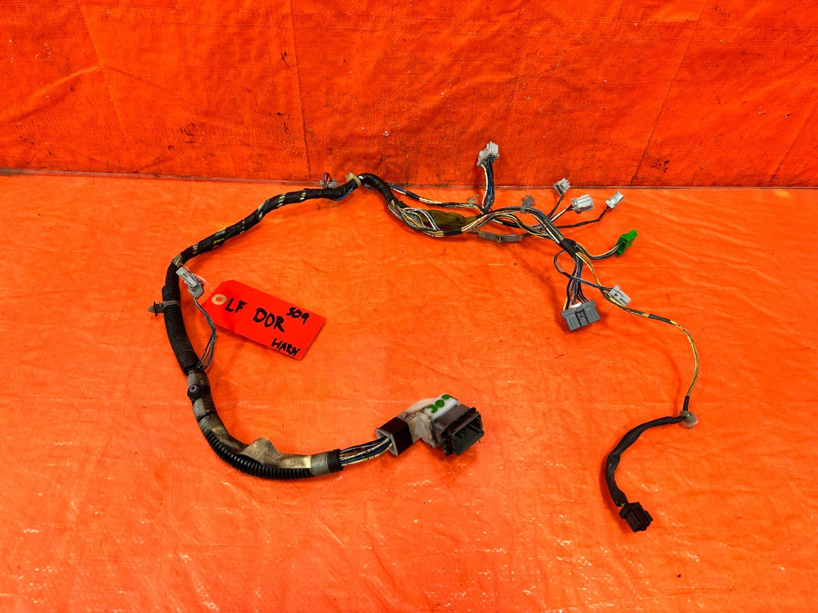 97 01 ACURA INTEGRA   GS GS R LS   2D   LEFT DOOR WIRING HARNESS WIRE LOOM #3090