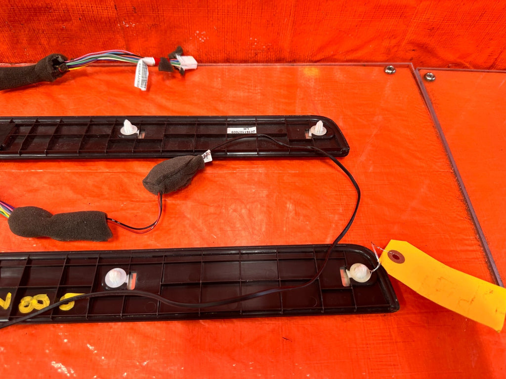 17 20 INFINITI Q60   ILLUMINATING FLOOR PILLARS   LEFT AND RIGHT   OEM #2899