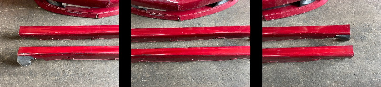 02 04 ACURA RSX A SPEC LIP KIT   COMPLETE FRONT REAR LIP SIDE SKIRTS OEM FOG DC52