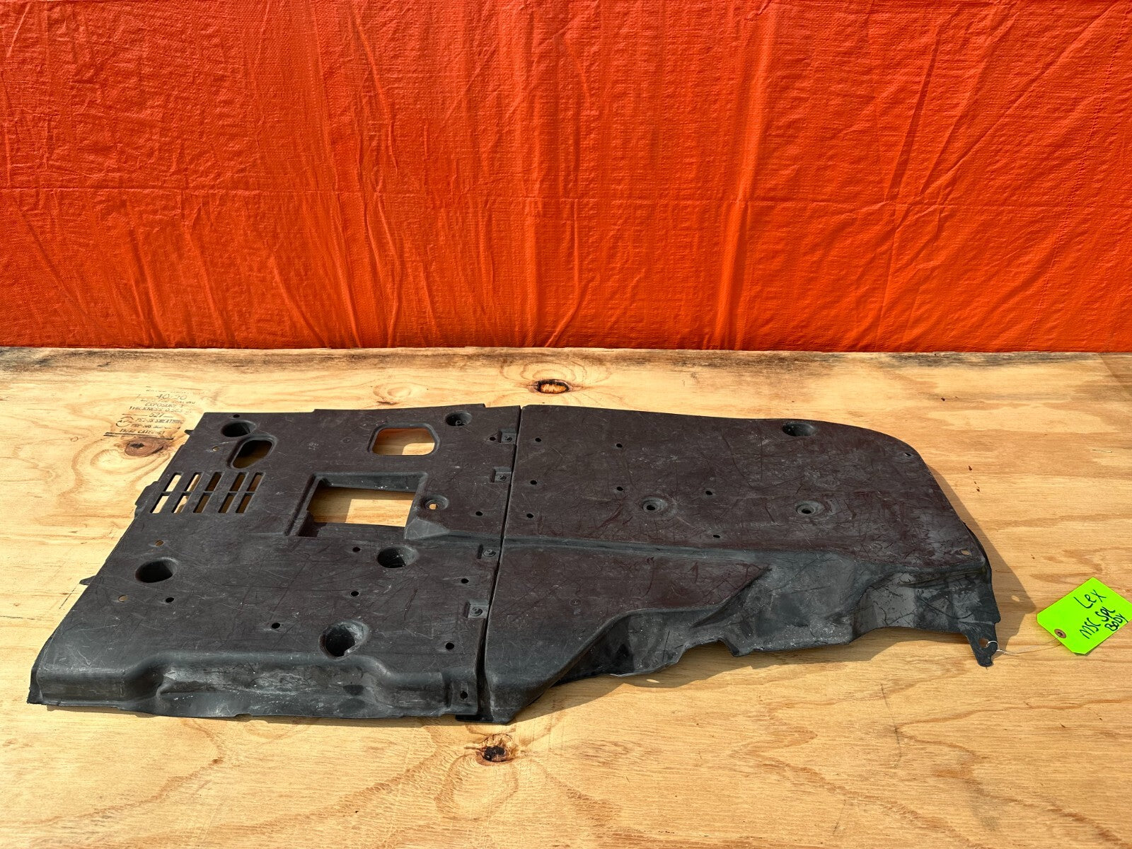 14 20 LEXUS GS350 13 19 RIGHT REAR UNDERBODY SPLASH GUARD SHIELD OEM10