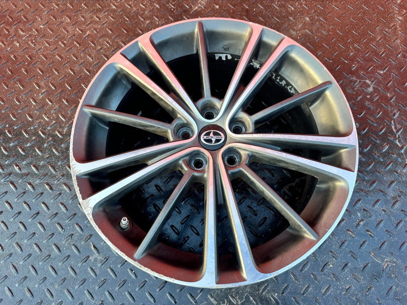 13 16 SCION FRS   15 SPOKE WHEEL RIM 17x7 5x100 +48   OEM FACTORY #2936