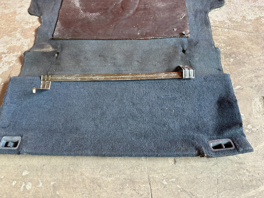 88 89 HONDA CRX DX   TRUNK CARPET W/ TAIL GATE LINER REAR CARPET TRIM   OEM #24314