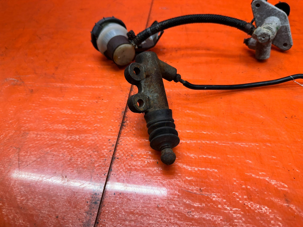 92 96 HONDA PRELUDE MT CLUTCH MASTER SLAVE CYLINDER OEM #3328